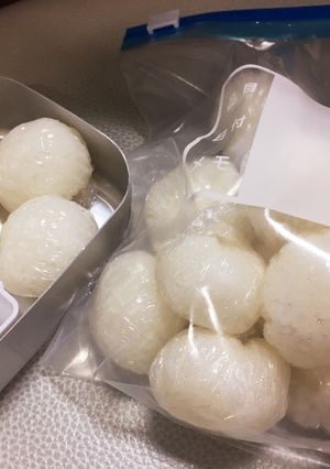 お弁当に♡コロコロおにぎりの冷凍保存！-レシピのメイン写真