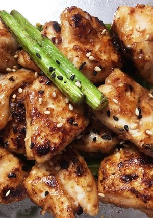 【時短】旬のアスパラとささみ肉の炒め物-レシピのメイン写真