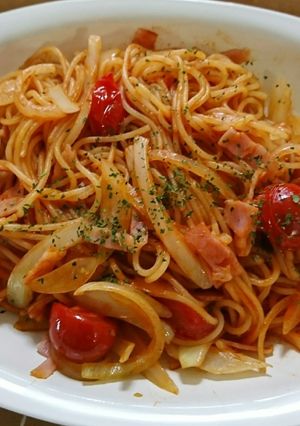 1人ランチに☆ナポリタン-レシピのメイン写真