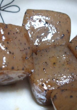 簡単こんにゃく煮-レシピのメイン写真