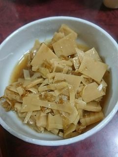 タケノコの中華風浅漬け-レシピのメイン写真