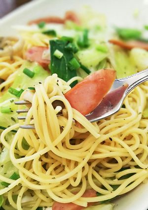 簡単＊バター香る和風スパゲティ-レシピのメイン写真