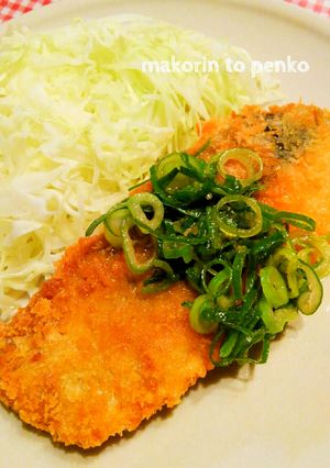 油1cm*サクサク鮭フライの中華葱ソース-レシピのメイン写真