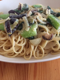 豆乳クリームパスタ-レシピのメイン写真