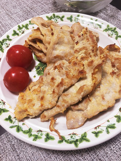 母の味!豚薄切り肉の醤油味ピカタ-レシピのメイン写真