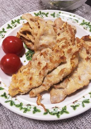 母の味！豚薄切り肉の醤油味ピカタ-レシピのメイン写真