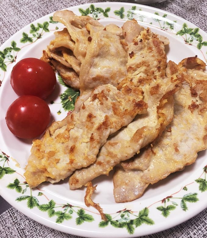 母の味！豚薄切り肉の醤油味ピカタ-レシピのメイン写真