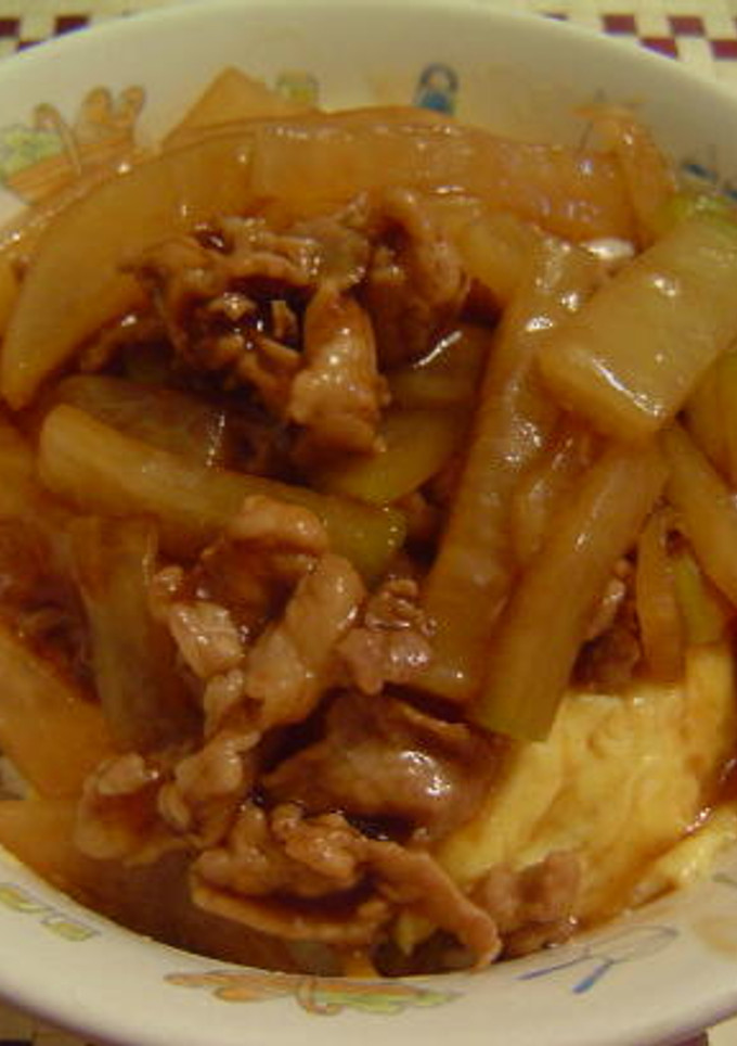 ★とろとろ～豚肉と大根オイスター煮込丼★-レシピのメイン写真