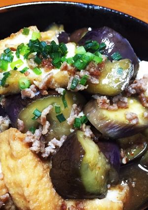 麻婆茄子豆腐-レシピのメイン写真