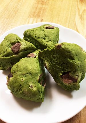 抹茶とチョコのしっとり豆腐スコーン-レシピのメイン写真