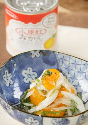 みかん缶詰と新玉ねぎのマリネ-レシピのメイン写真