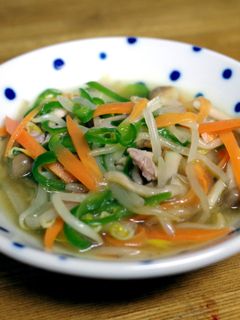 プチッと鍋で簡単!肉野菜炒め-レシピのメイン写真