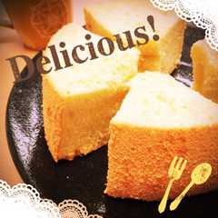 米粉シフォンケーキ ＊無添加＊-レシピのメイン写真