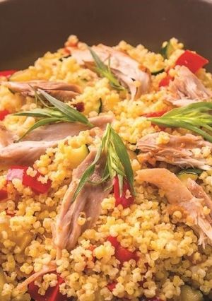 鶏肉と野菜のきび煮込み-レシピのメイン写真