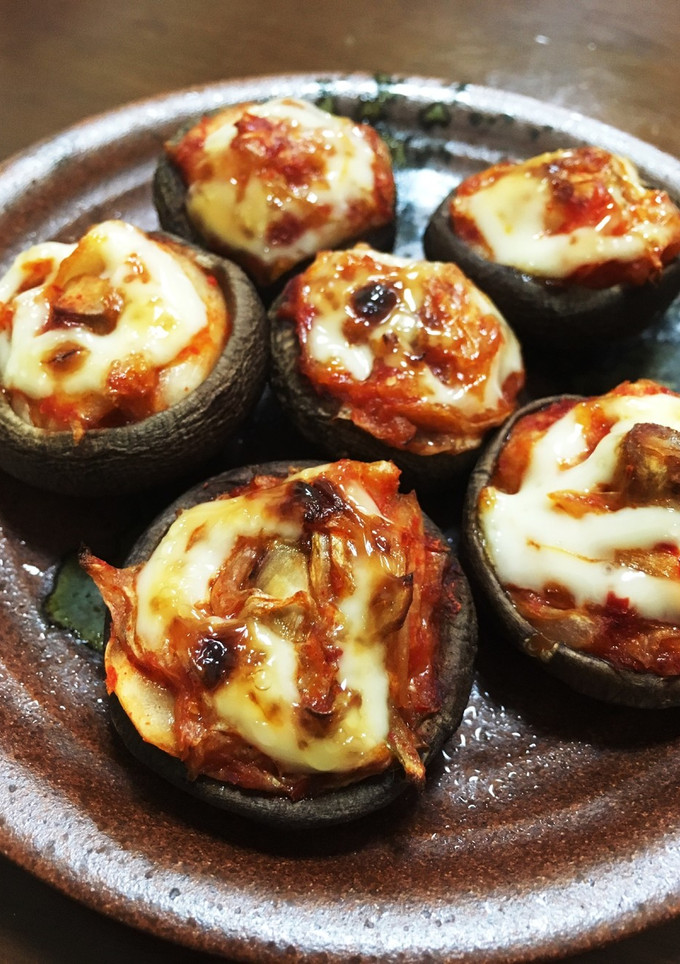 椎茸 マヨキムチ-レシピのメイン写真