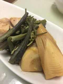 筍☆わらび☆胸肉でヘルシー煮物♪-レシピのメイン写真