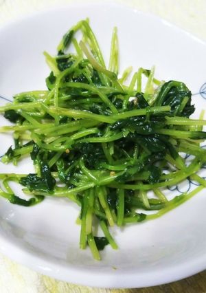 豆苗のナムル-レシピのメイン写真