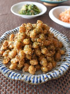 甘辛揚げ大豆(精進料理)-レシピのメイン写真