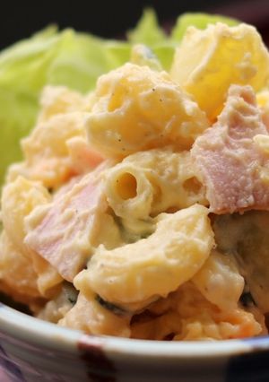 欲張りさんのしっとりマカロニポテトサラダ-レシピのメイン写真
