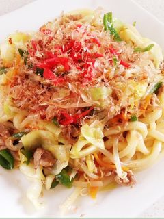 和風 焼うどん♡-レシピのメイン写真