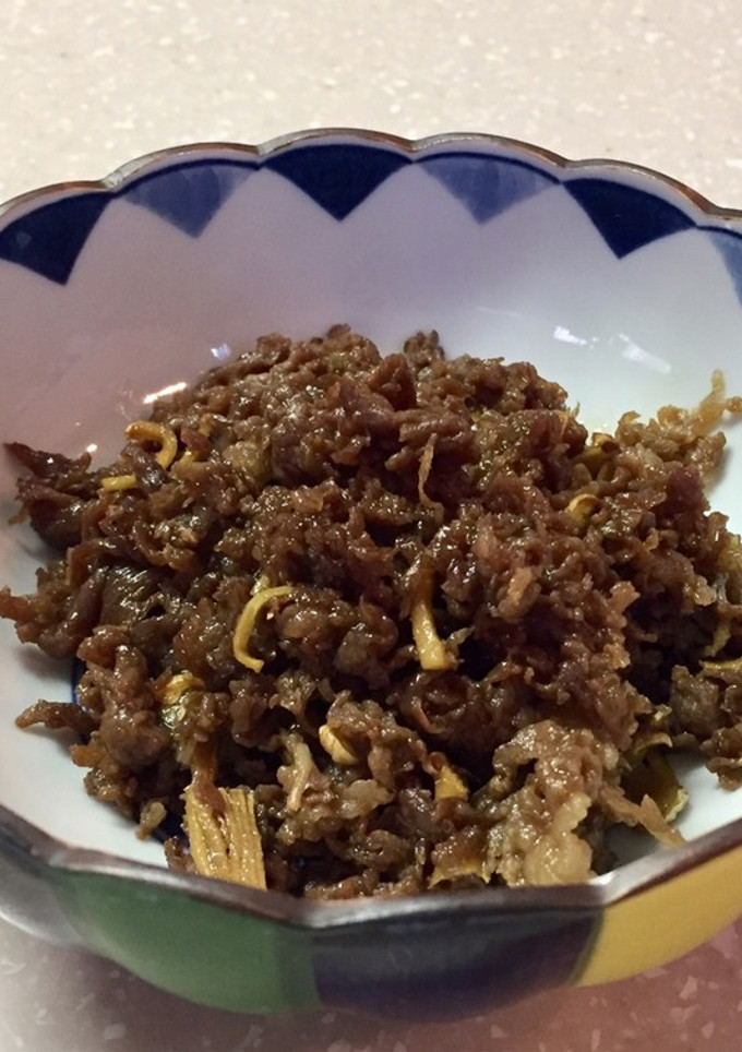 牛肉 しぐれ煮 お弁当 作り置き-レシピのメイン写真