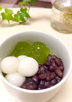 白玉抹茶パフェ！ 〜簡単夏のおやつ〜-レシピのメイン写真