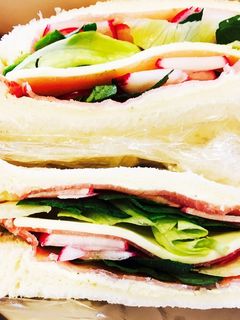 シャキッと生ハムサンド-レシピのメイン写真