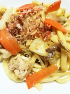 焼きうどん シンプルな醤油味-レシピのメイン写真
