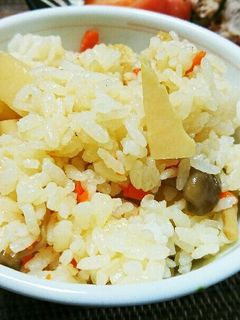 たけのこの混ぜご飯-レシピのメイン写真