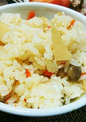 たけのこの混ぜご飯-レシピのメイン写真