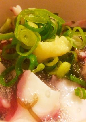 即席簡単＊和えるだけ♬蛸ともずく酢の物＊-レシピのメイン写真