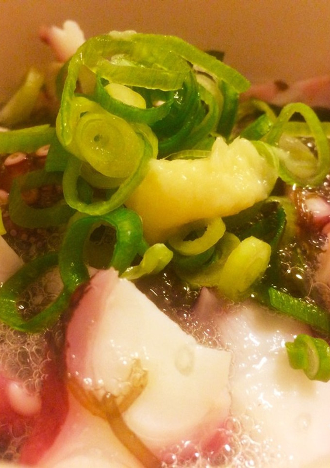 即席簡単＊和えるだけ♬蛸ともずく酢の物＊-レシピのメイン写真