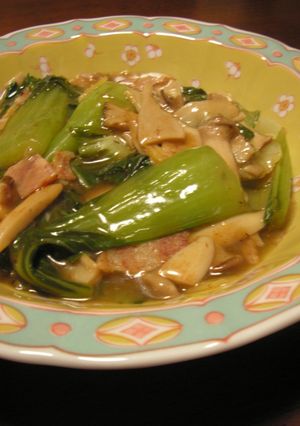 青梗菜とエリンギで中華風-レシピのメイン写真