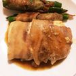簡単☆生姜焼き風肉巻き豆腐ステーキ