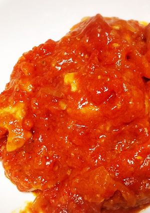 トマト缶と焼肉のたれで！トマト煮込み☆-レシピのメイン写真