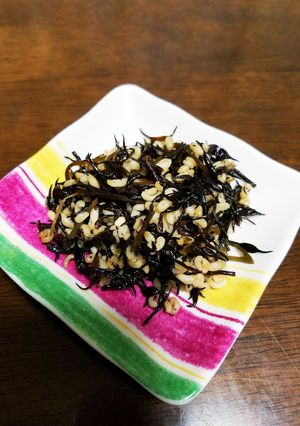 繊維いっぱい☆大麦とひじきの塩昆布あえ☆-レシピのメイン写真