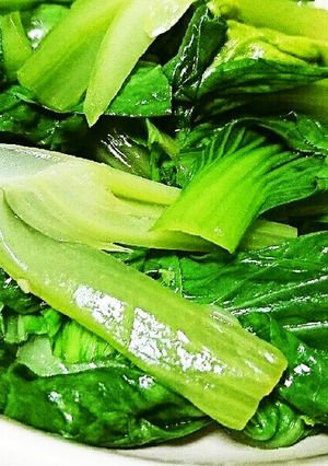 チンゲン菜のごま油和え-レシピのメイン写真