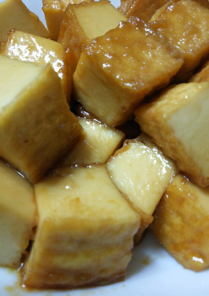 絹厚揚げの照りマヨ煮-レシピのメイン写真