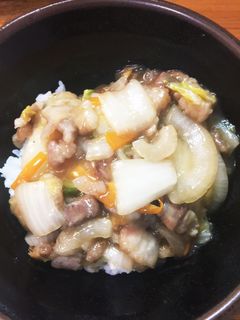 【簡単】中華丼-レシピのメイン写真