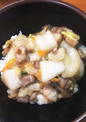 【簡単】中華丼-レシピのメイン写真