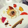 彩り野菜の鶏肉ロール(鶏肉ファルス)