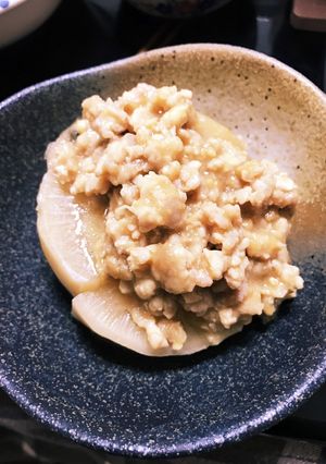 味付きふろふき大根と、こってり肉味噌-レシピのメイン写真