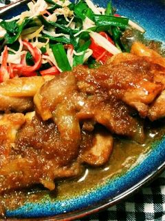 鶏ももしょうが焼き-レシピのメイン写真