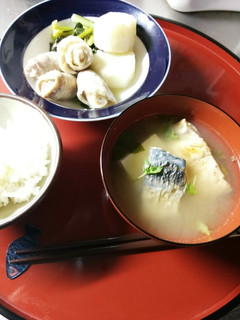 焼き鯖が残ったらお味噌汁にしましょう-レシピのメイン写真
