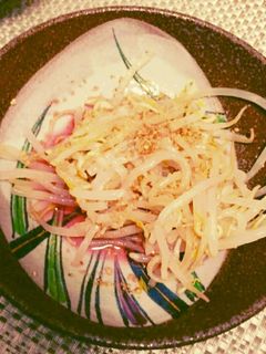 簡単もやしと梅酢のさっぱりあえ-レシピのメイン写真