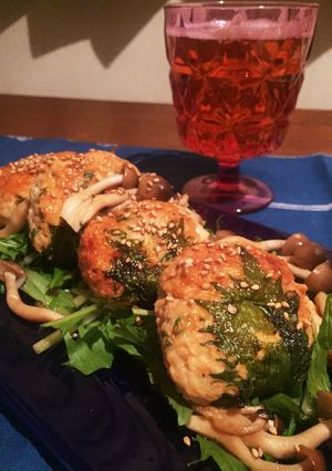 大葉と鶏肉のハチミツ醤油和え-レシピのメイン写真