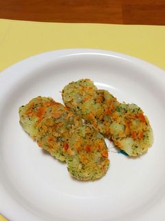 納豆とポテトのおやき~離乳食後期~-レシピのメイン写真