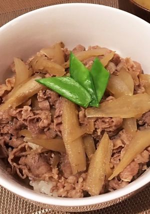 短時間で簡単！牛肉とごぼうの時雨煮♡-レシピのメイン写真
