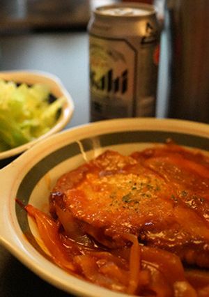 豚ケチャ。つまり豚のケチャップ煮-レシピのメイン写真