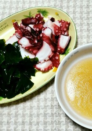 タコ酢-レシピのメイン写真